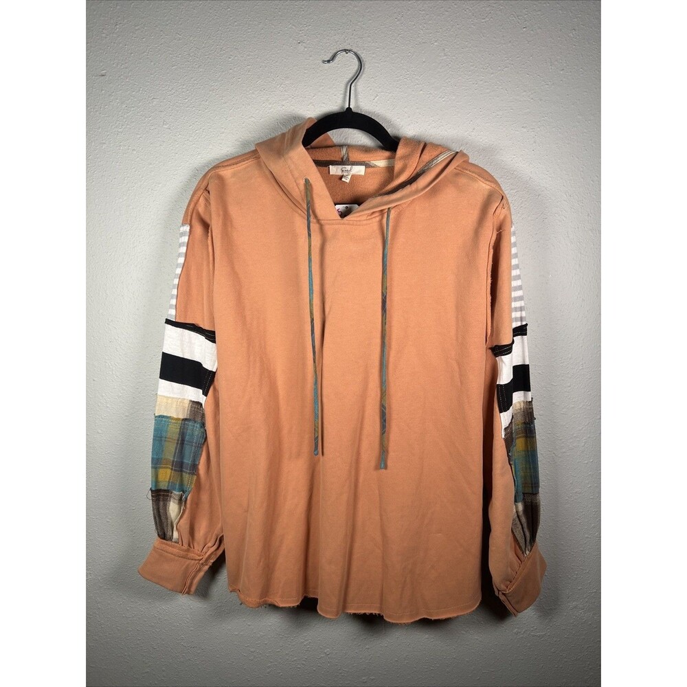 Multicolored Patchwork Hoodie #35